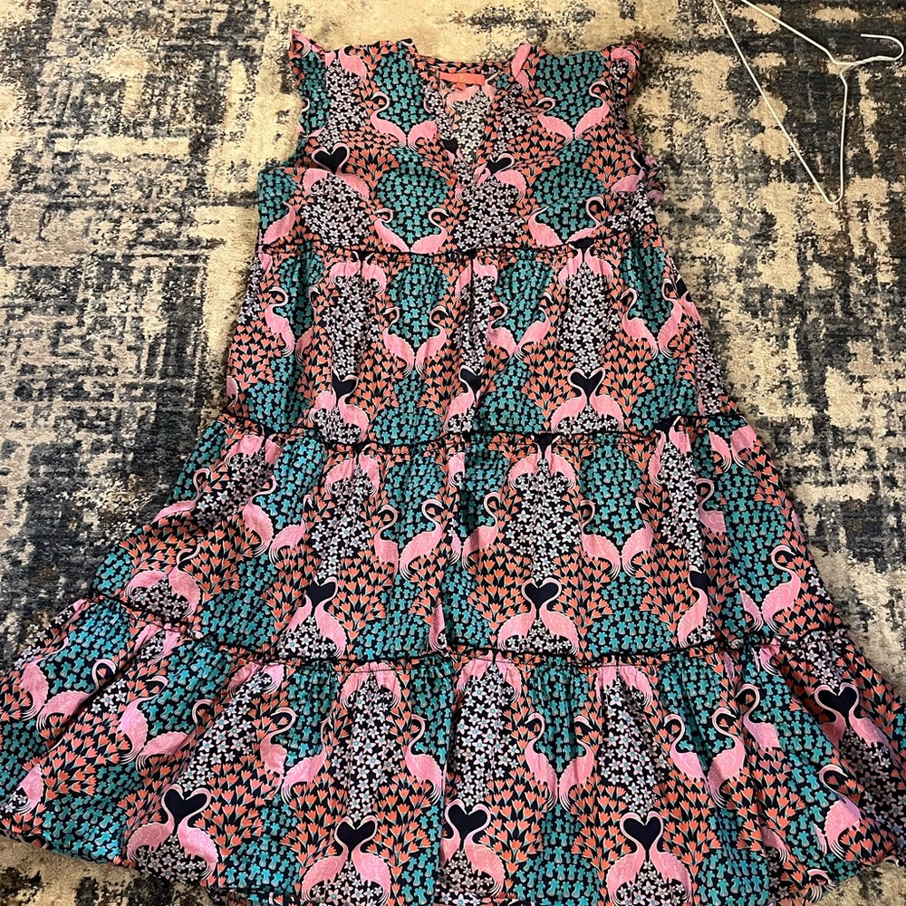Simply Southern Colorful Patterned Sleeveless Dress